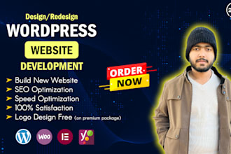design wordpress website for travel, medical, gym and bakery