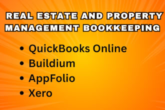 cleanup bookkeeping for real estate, airbnb, fix and flip, and rental properties