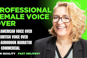 narrate your audiobook to acx standard as female audiobook narrator