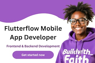 do flutterflow mobile app developer, flutterflow expert, flutterflow web app