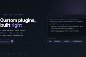 code mincraft plugin paper velocity spigot