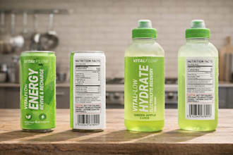 create can label juice label water bottle beverage label and packaging