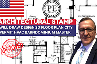 draw architectural pe stamp drawing mep engineering floor plan barndominium
