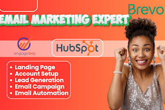 setup brevo, engagebay, hubspot and brevo email marketing newsletter templates