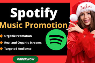 spotify music promotion christmas christian gospel new year song playlist promo
