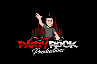 create awesome and gorgeous dj logo design