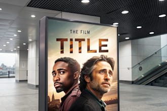 design a movie poster for you