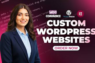 build and rebuild custom wordpress website