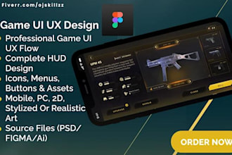 design arcade fighting game UI combat hud battle interface health bar UI UX