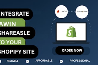 integrate awin and shareasale affiliate tracking into your shopify site