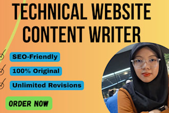 write SEO technical content for your tech blog