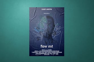 design an eccentric film poster