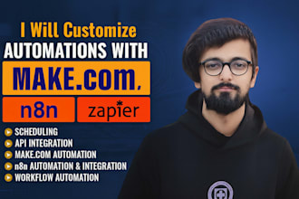 be your make, zapier and n8n ai automation expert