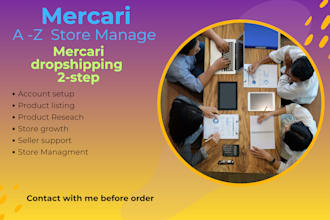 manage your mercari store,  list winning products and boost sales fast