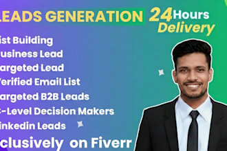 targeted b2b lead generation and build a prospect email list