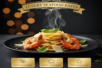design professional social media posts for restaurants