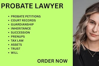 do fiduciary accounting for real estate, probate, and succession as your lawyer