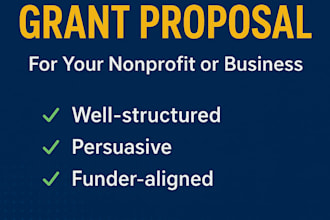 grant writing grant proposal grant application for business plan