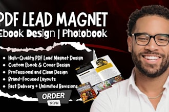 pdf lead magnet design, lead magnet design ebook design, workbook, lead magnet
