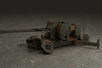 make a oerlikon 35 mm gun