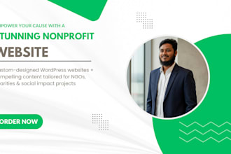build your ngo, charity website, and write your ngo content