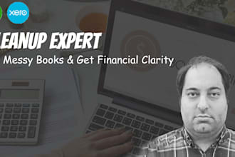 be your USA certified bookkeeper for quickbooks online and xero cleanup