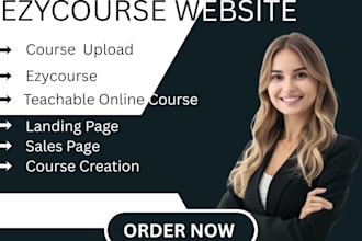 build your ezycourse online course, website, sales funnel, and landing page