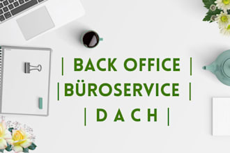 be your virtual assistant for back office support