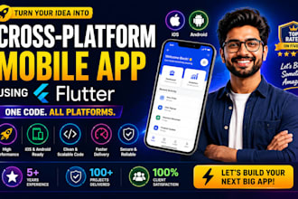 do mobile app development, android, ios app development, flutter ai app