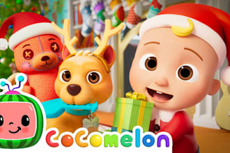 make kid  cartoon videos, educational  animations and kids holiday content