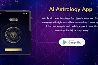 develop ai astrology app, ai astrology consulting app with chat, calling, e puja