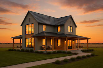 draft professional barndominium  pole barn floor plans with detailed cad drawing