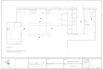 draw architectural drawings of your kitchen