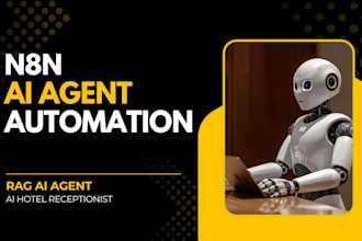n8n ai receptionist rag ai agent n8n ai agent rag chatbot ai virtual assistance