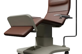 do premium 3d hospital chair and medical equipment modeling with photorealistic