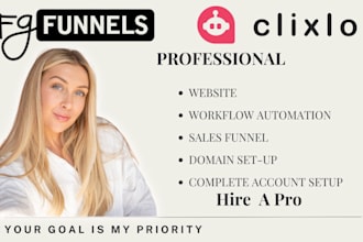be your professional fgfunnels and clixlo expert