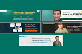 design professional linkedin banners