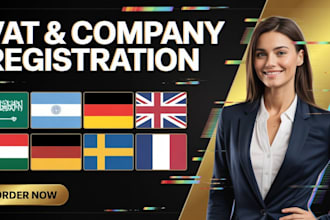 do vat and company registration in saudi arabia, argentina, germany, uk, swe fr