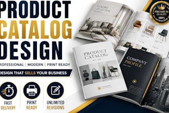design bi fold, tri fold brochure and marketing flyer