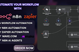 n8n automation n8n ai agent automation n8n whatsapp and zapier automation