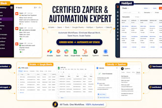 setup airtable zapier slack google sheets hubspot typeform calendly integration