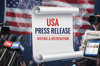 do USA press release writing and distribution