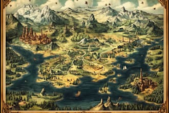 do fantasy map and city maps