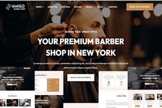 design squarespace hairdresser website beauty salon website hair salon website