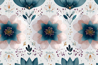 design unique seamless pattern design