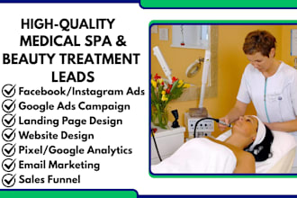 generate medical spa marketing healthcare medspa clinic leads medical spa leads