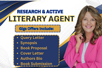 write proposal query letter synopsis bio, cover letter find elite literary agent