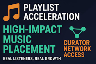 activate playlist acceleration and curate high impact music placement pathway