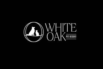 design awesome pet resort logo