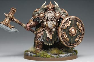 professionally paint your warhammer, dnd, tabletop, and custom models